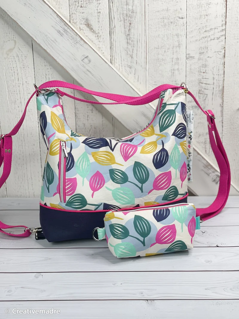 Canvas Dots & Leaves by Emjo Design