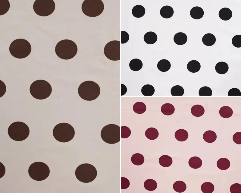 French Terry Small Dots