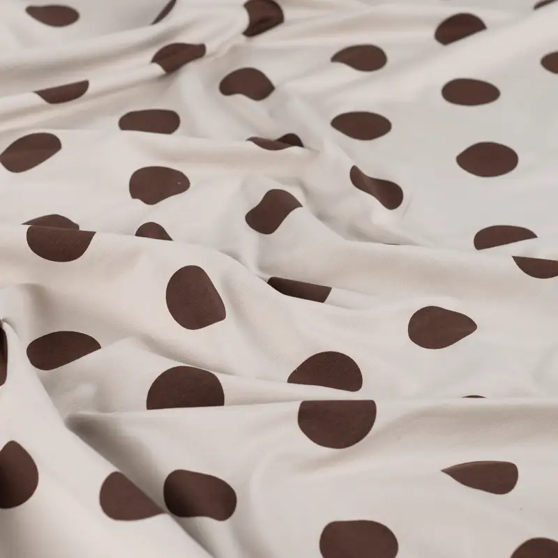 French Terry Small Dots