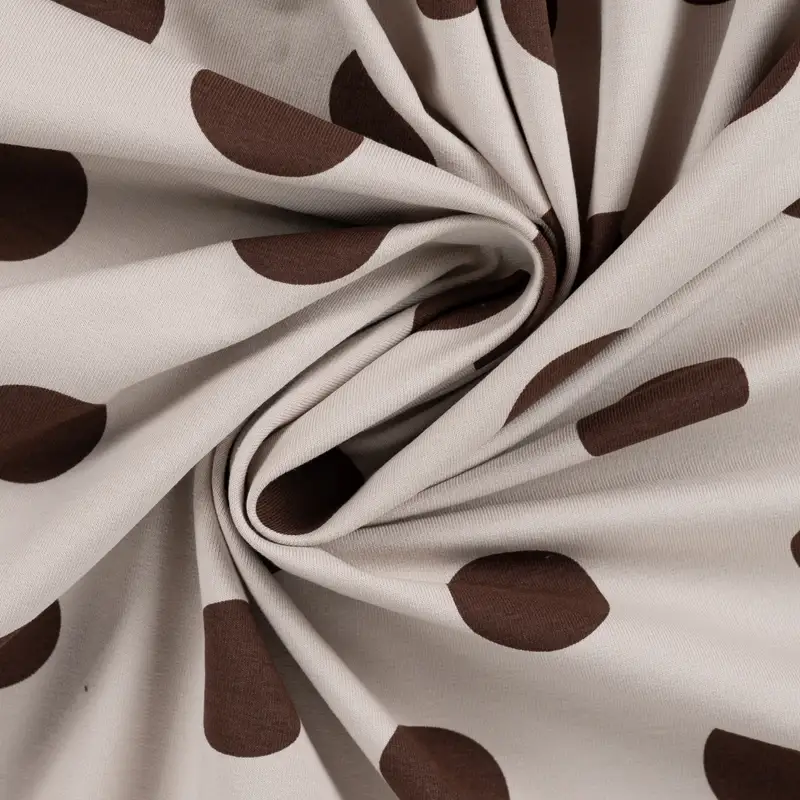 French Terry Small Dots
