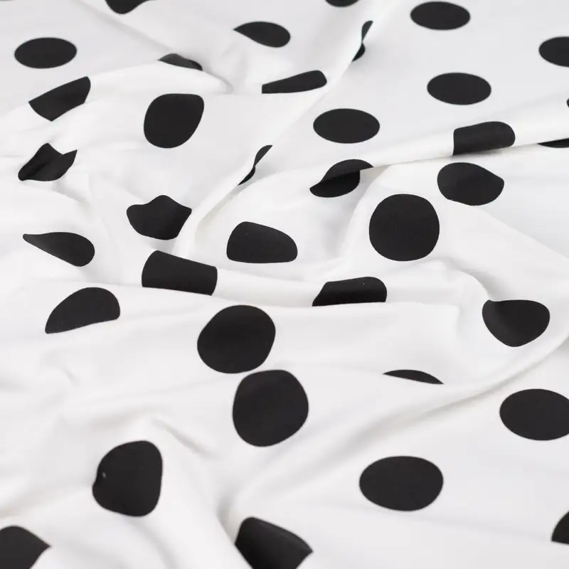 French Terry Small Dots
