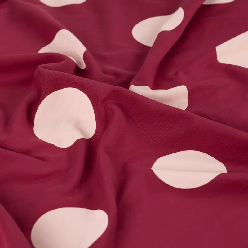 French Terry Big Dots