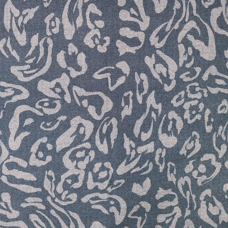 Viskose Mix Denim Abstrakt Leo