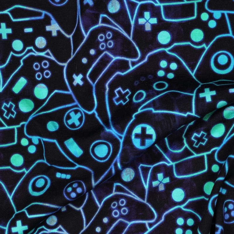 Baumwolljersey Digital Game Controller