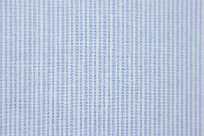 Baumwoll Mix Mini Stripe Babyblue