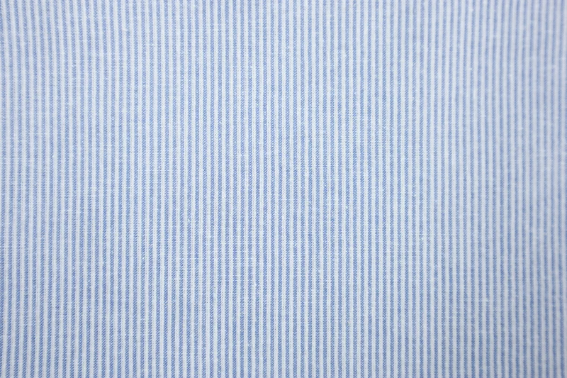 Baumwoll Mix Mini Stripe Babyblue