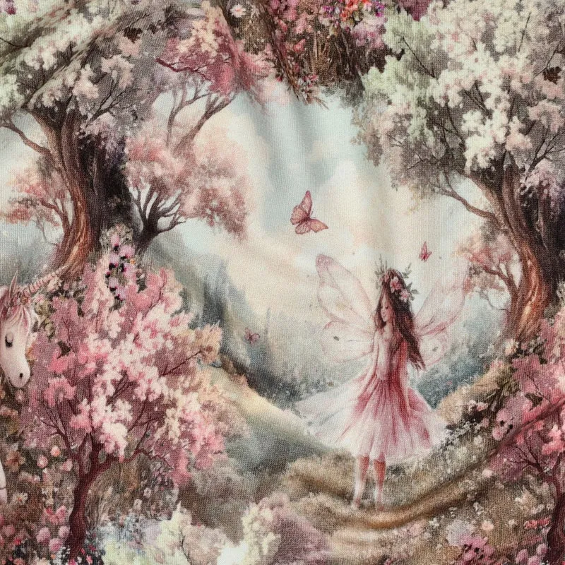Sweatshirtstoff Digital Fairy Tales