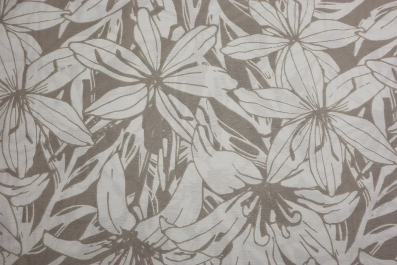 Viskose Twill Big Blossom