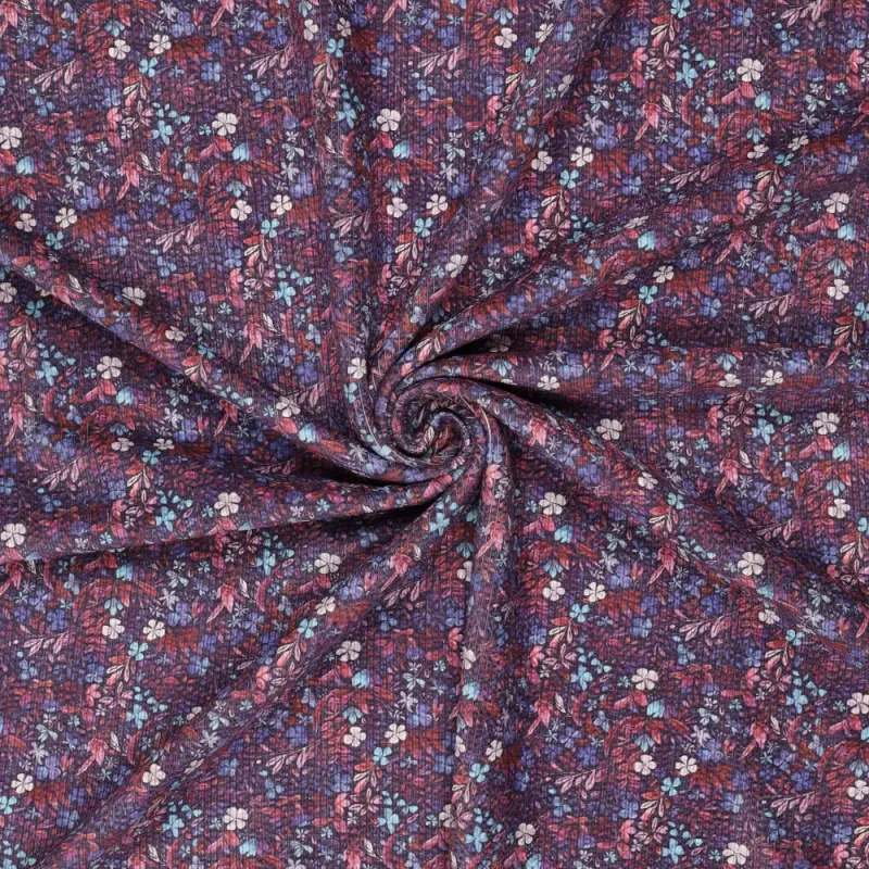 Stretch Feincord Smilla - lila