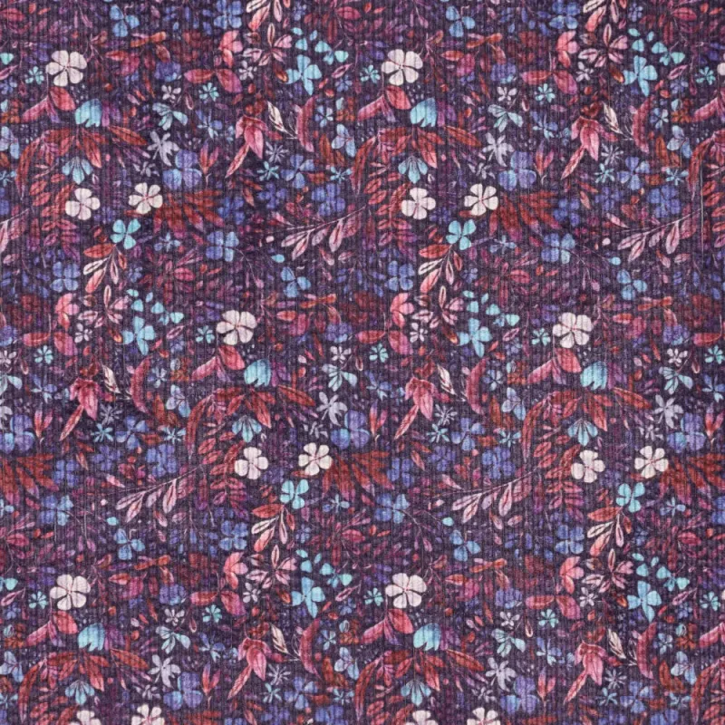 Stretch Feincord Smilla - lila