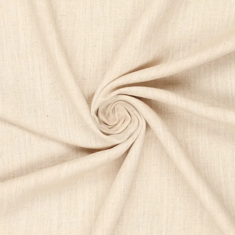 Viskose Leinen Crepe Stripes