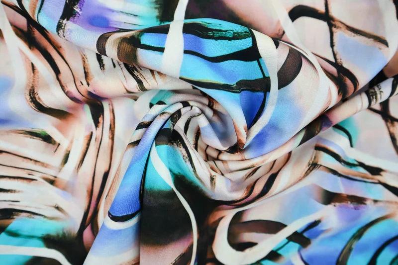 Viskosestoff Abstrakt Art SH