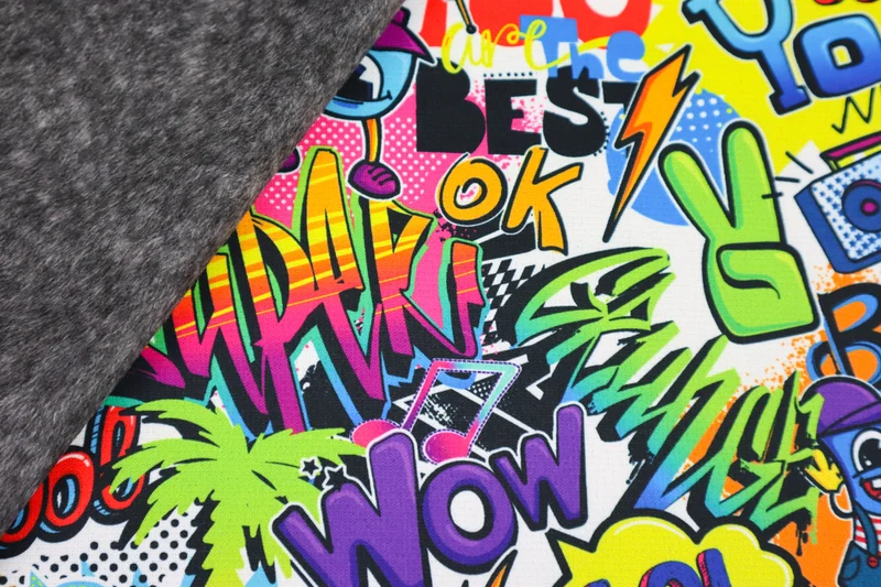 Alpenfleece Digital Cool Graffiti