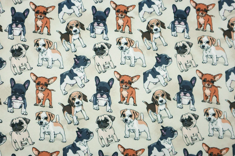 Alpenfleece Digital Hunde Liebe