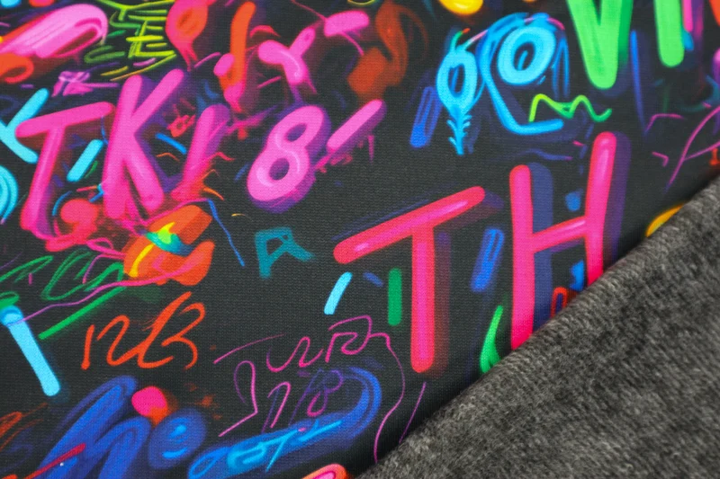 Alpenfleece Digital Neon Stuff