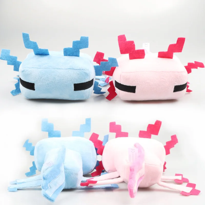 Plüschtier Minecraft Axolotl – Kuscheltier - Stofftier