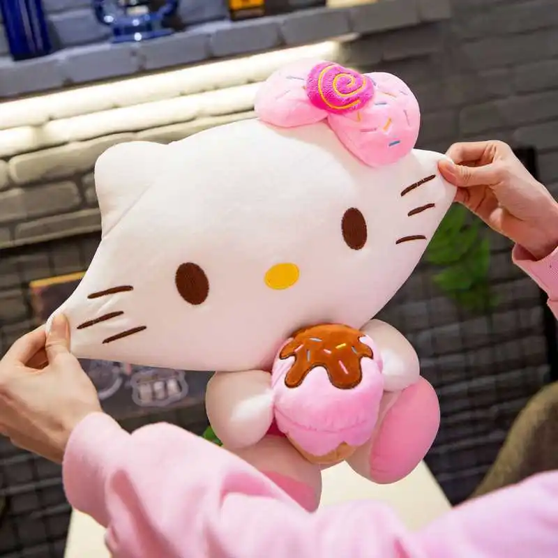 Plüschtier Hello Kitty – Kuscheltier - Stofftier Eiscreme