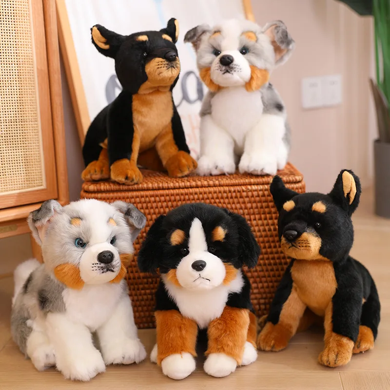 Plüschtier Baby Hund – Kuscheltier - Stofftier weich
