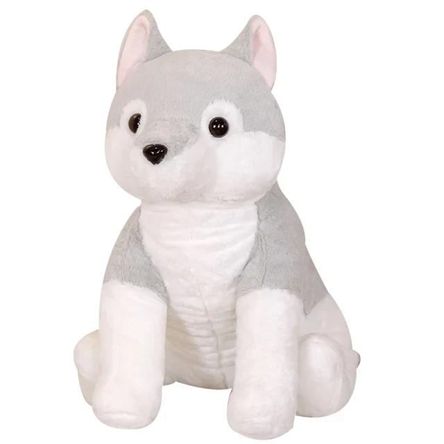 Plüschtier Weißer Wolf – Kuscheltier - Stofftier
