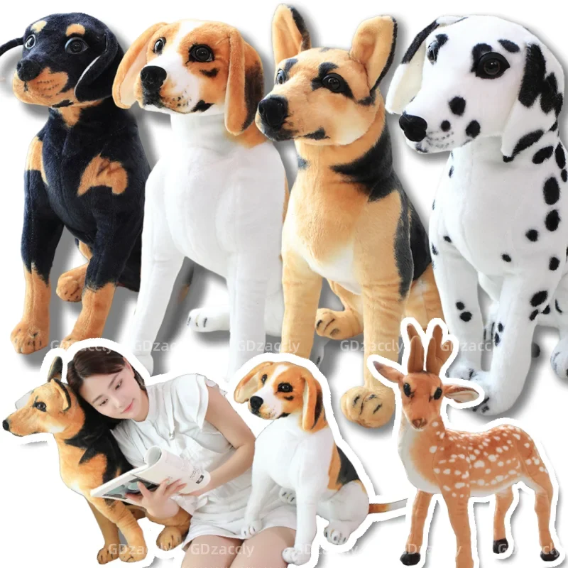 Plüschtier Lebensgroßer Hund – Kuscheltier - Stofftier