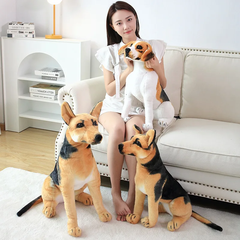 Plüschtier Lebensgroßer Hund – Kuscheltier - Stofftier