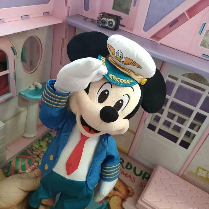 Plüschtier Mickey Maus Zugführer – Kuscheltier - Stofftier