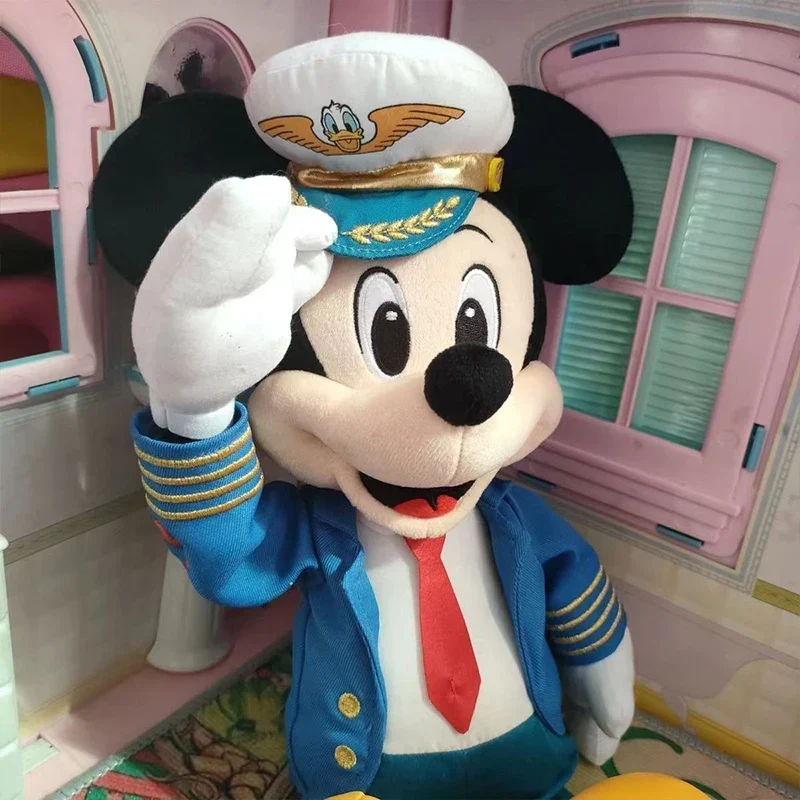 Plüschtier Mickey Maus Zugführer – Kuscheltier - Stofftier