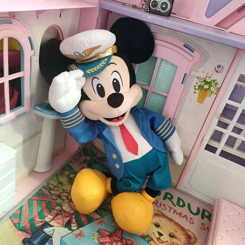 Plüschtier Mickey Maus Zugführer – Kuscheltier - Stofftier
