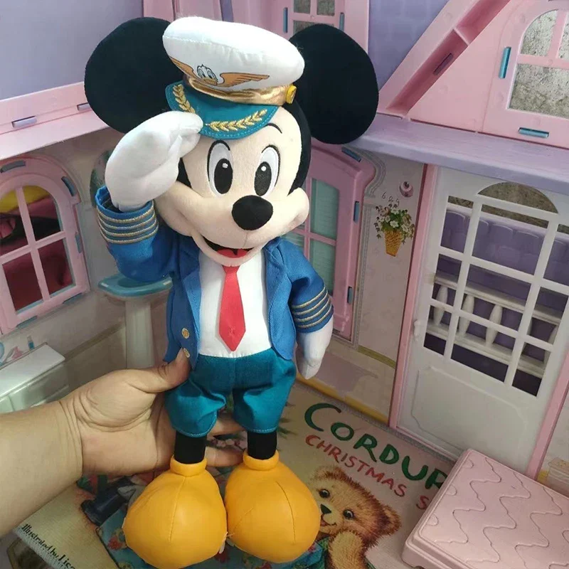 Plüschtier Mickey Maus Zugführer – Kuscheltier - Stofftier