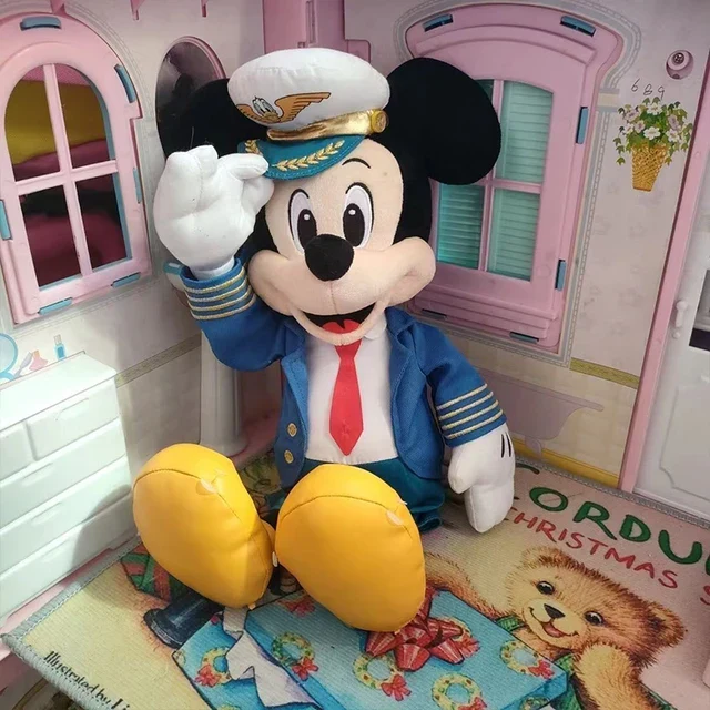 Plüschtier Mickey Maus Zugführer – Kuscheltier - Stofftier