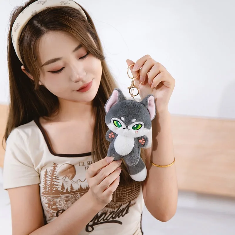 Plüschtier Kawaii Wolf – Kuscheltier - Stofftier weich