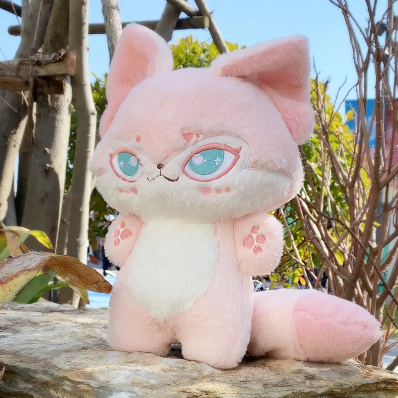 Plüschtier Kawaii Wolf – Kuscheltier - Stofftier weich