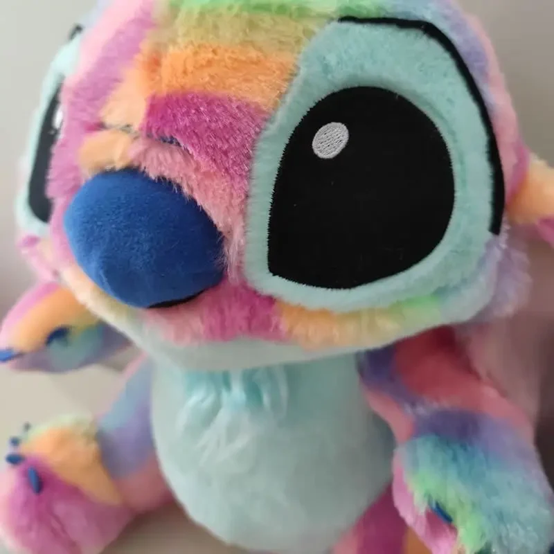 Plüschtier Stitch Regenbogen – Kuscheltier - Stofftier