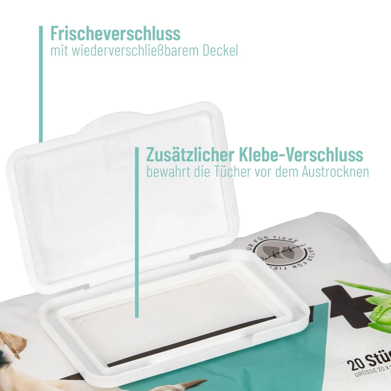 Premium Pflegetücher AloeVera 20er