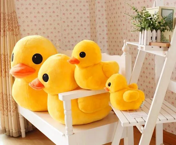 Niedliche Baby Ente Plüsch Tier (ca. 20cm bis 70cm)