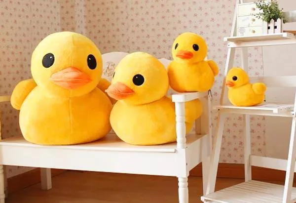 Niedliche Baby Ente Plüsch Tier (ca. 20cm bis 70cm)