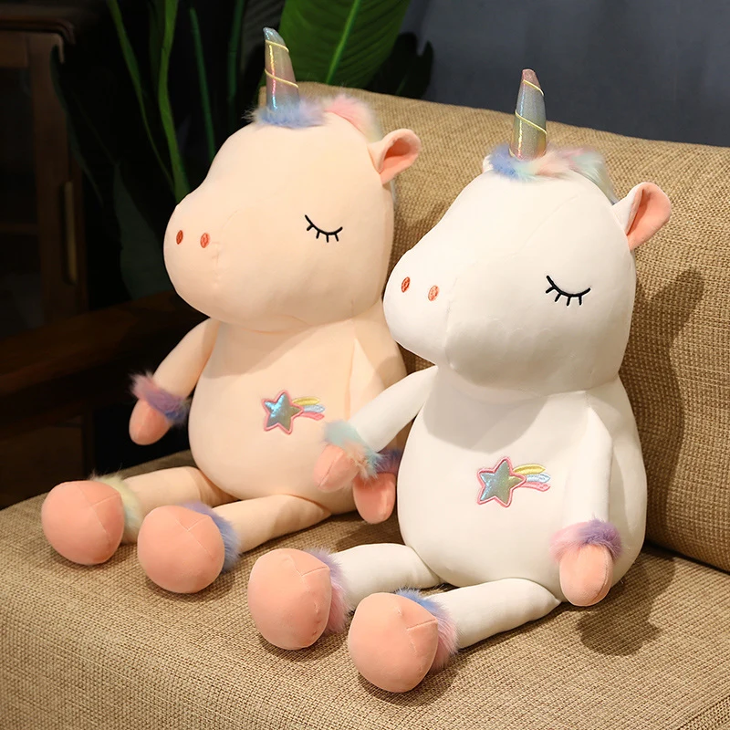 Riesengroße XXL Einhorn Kuscheltiere (70/90/110cm)