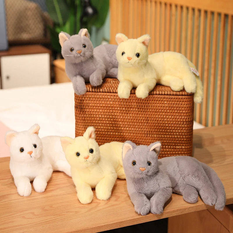 Liebliche Kätzchen Kuscheltiere (ca. 30cm)