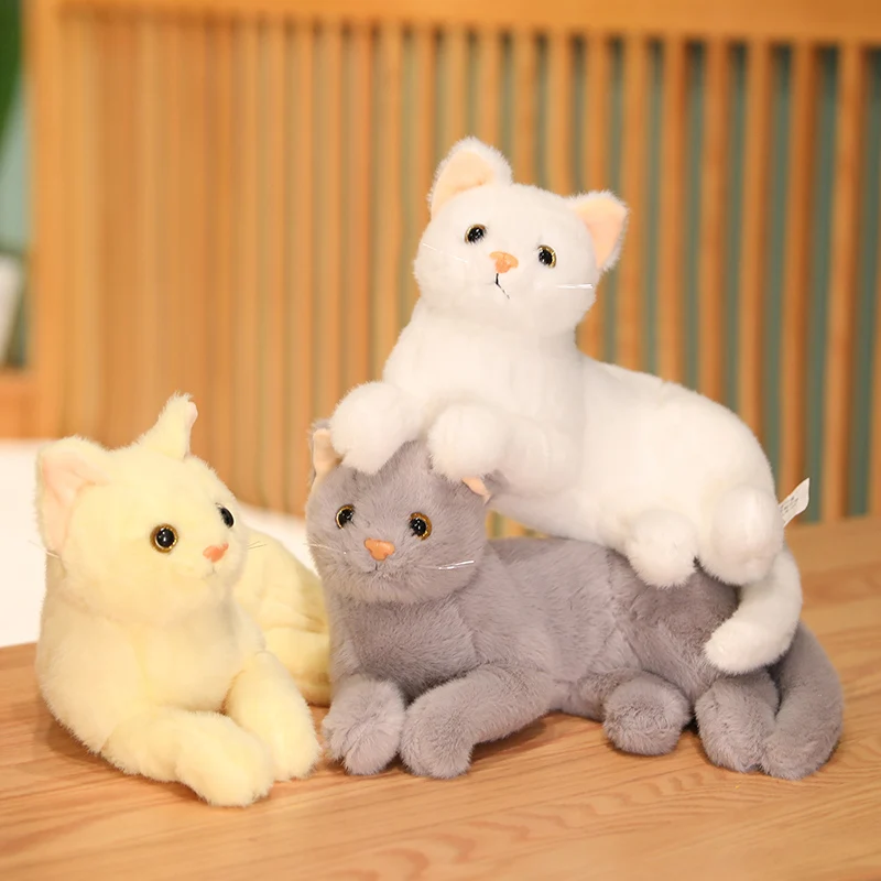 Liebliche Kätzchen Kuscheltiere (ca. 30cm)