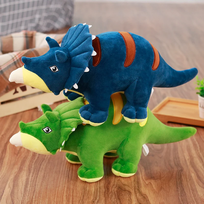 Triceratops Dinosaurier Plüsch Kuscheltier im XXL Format (95cm oder 120cm)