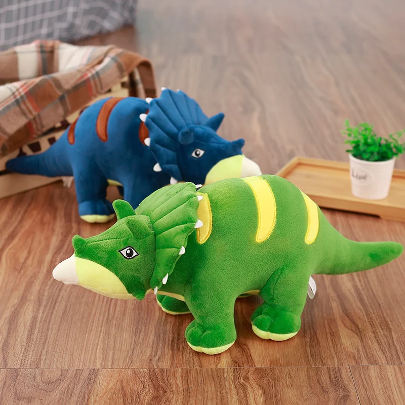 Triceratops Dinosaurier Plüsch Kuscheltier im XXL Format (95cm oder 120cm)