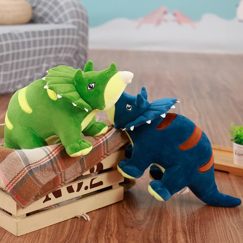 Triceratops Dinosaurier Plüsch Kuscheltier im XXL Format (95cm oder 120cm)