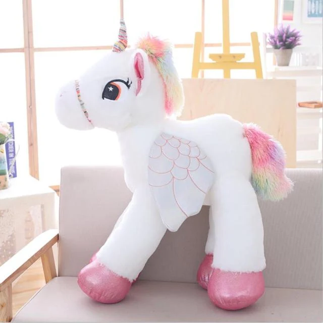 Das Einhorn als Plüsch Kuscheltier (50/60/90cm)