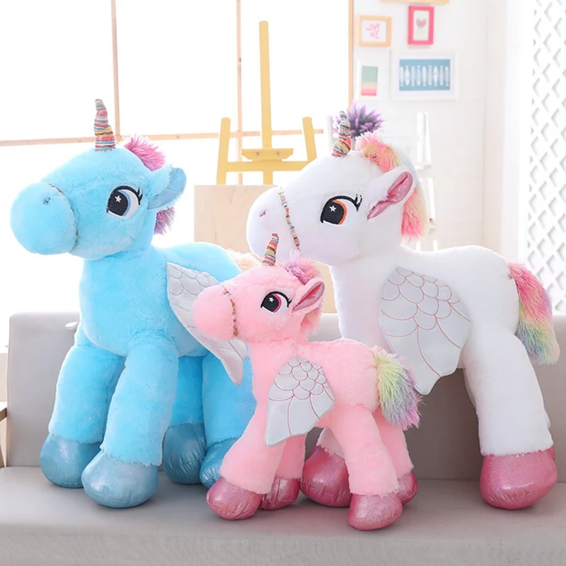 Das Einhorn als Plüsch Kuscheltier (50/60/90cm)