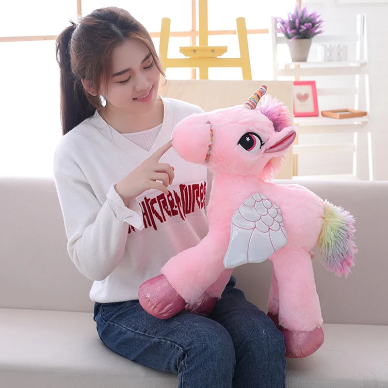 Das Einhorn als Plüsch Kuscheltier (50/60/90cm)