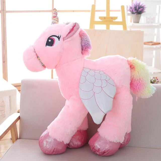 Das Einhorn als Plüsch Kuscheltier (50/60/90cm)