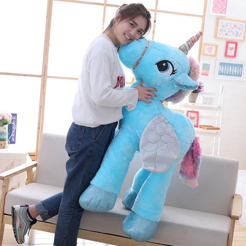 Das Einhorn als Plüsch Kuscheltier (50/60/90cm)
