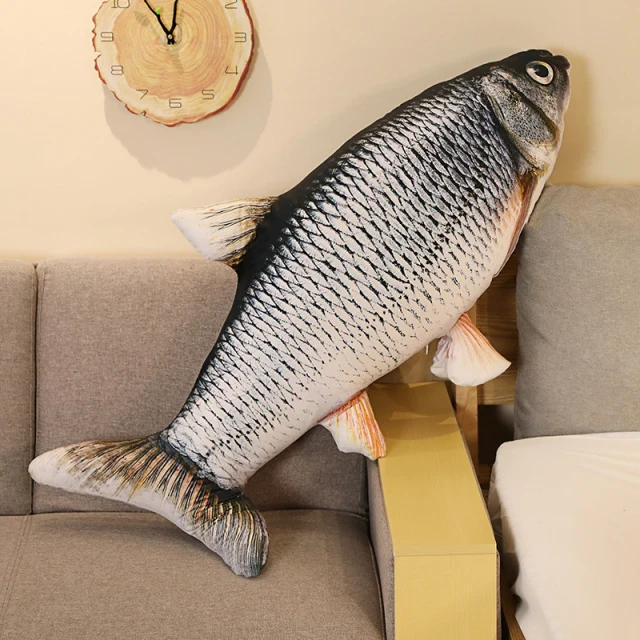 Der Clownfisch oder Karpfen als Plüschtier (30 bis 80cm)