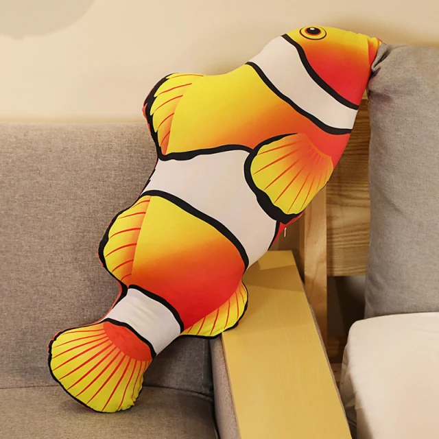 Der Clownfisch oder Karpfen als Plüschtier (30 bis 80cm)