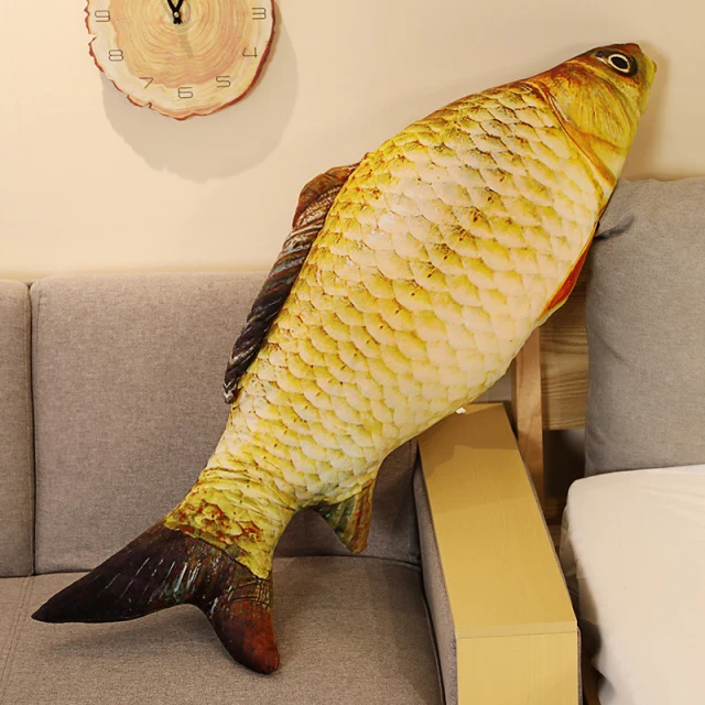 Der Clownfisch oder Karpfen als Plüschtier (30 bis 80cm)